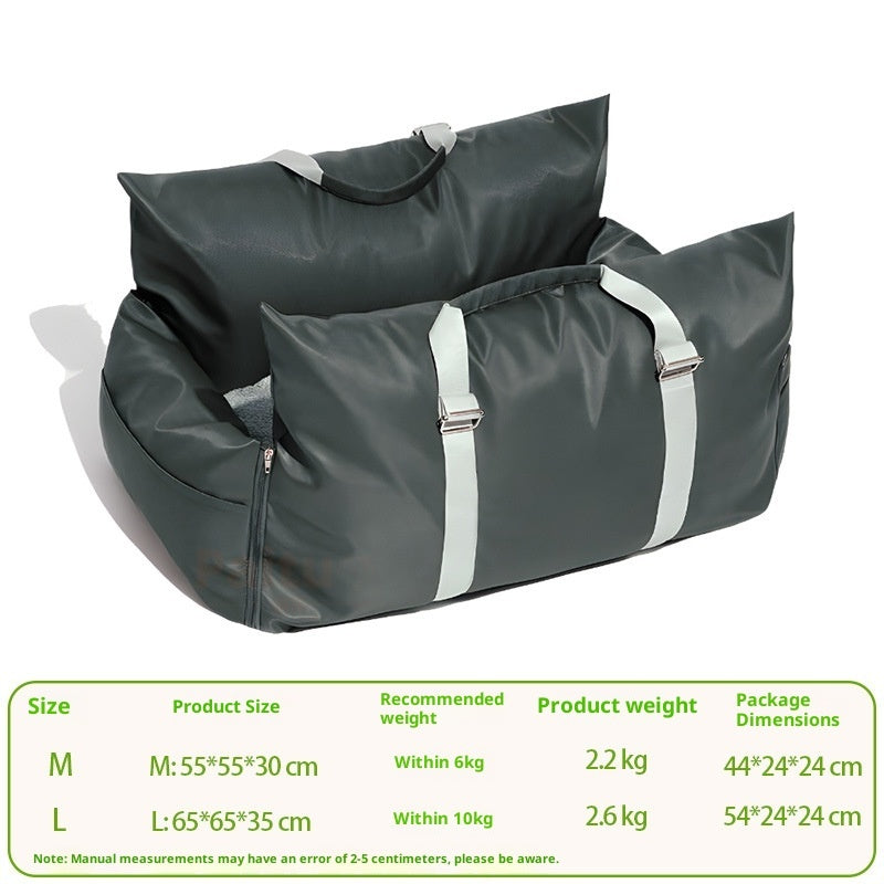 Car Kennel Waterproof Non-slip Stain Resistant Removable Pet Bag