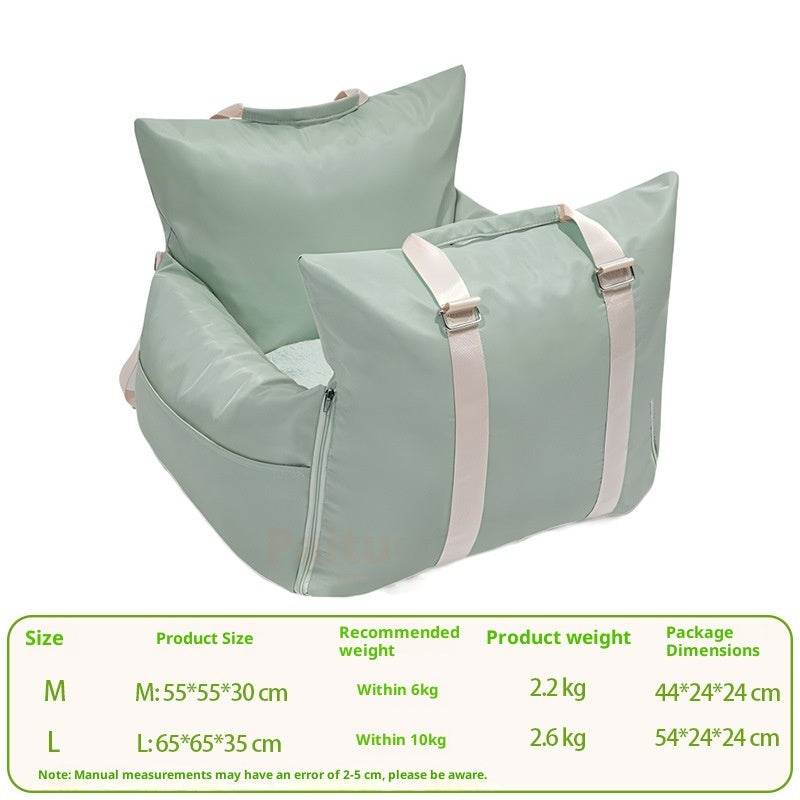 Car Kennel Waterproof Non-slip Stain Resistant Removable Pet Bag